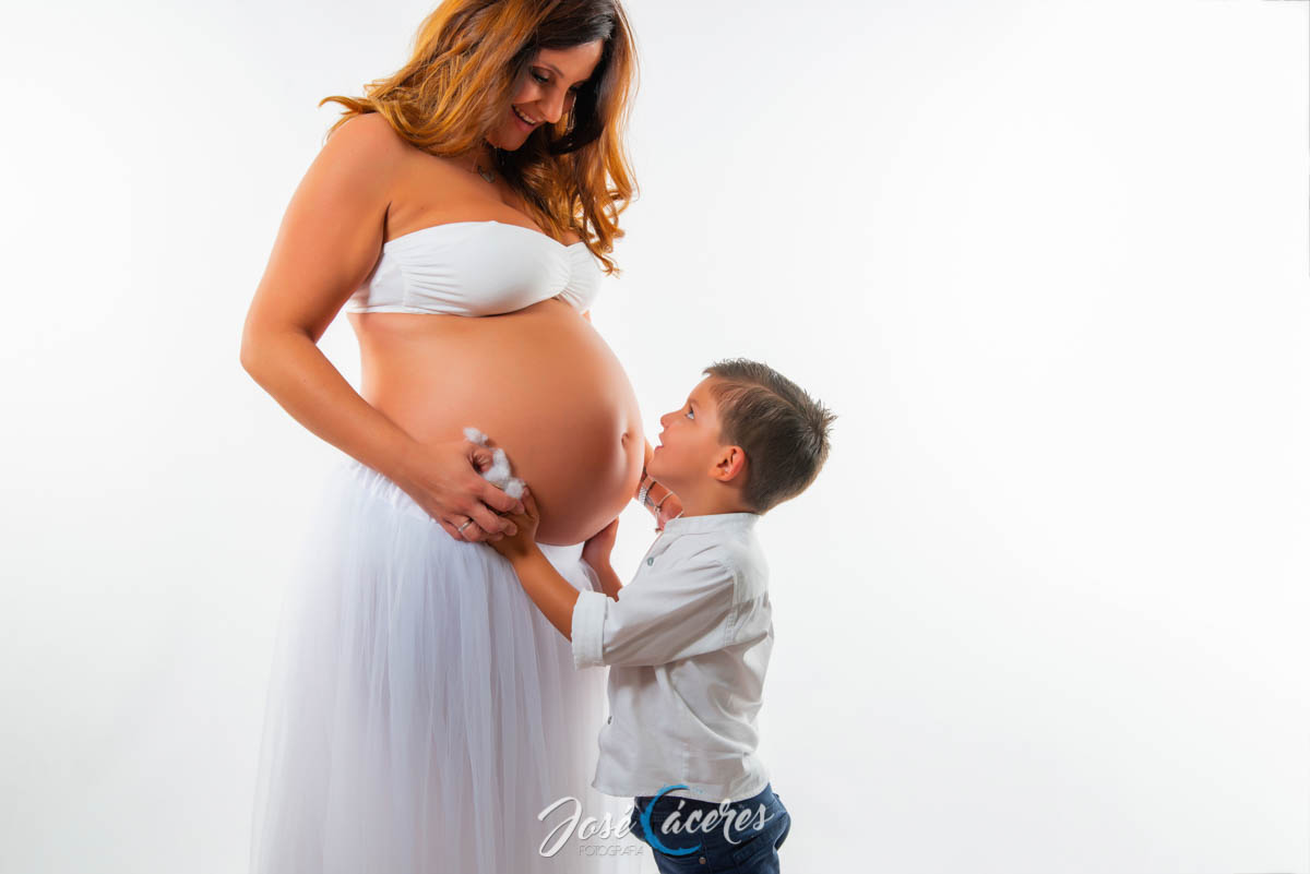 Sesión fotográfica de premamá