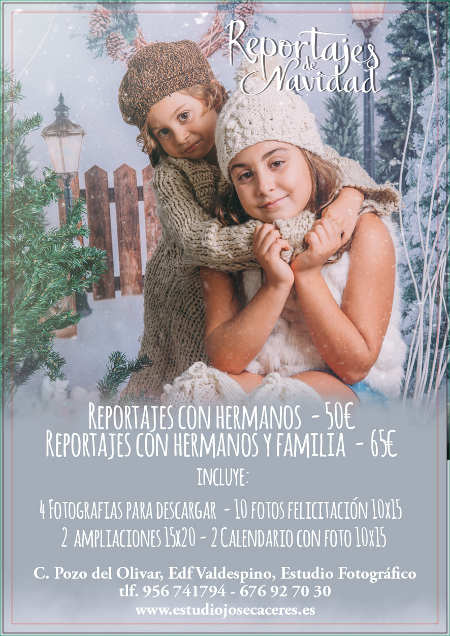 Precios reportajes navidad 2021
