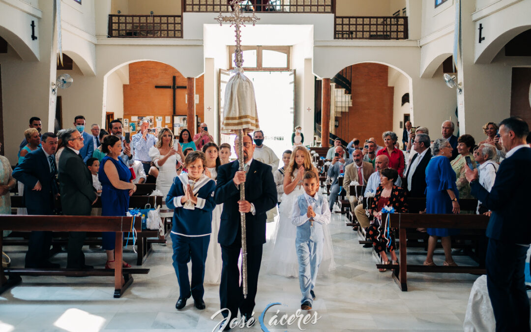 Fotografia de comunion en Iglesia de la Vid