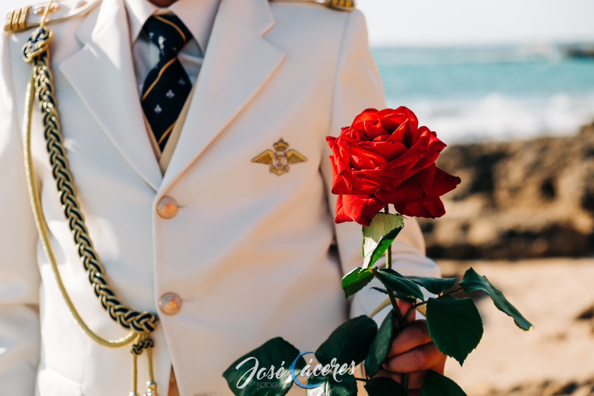 fotografía de comunión en la playa