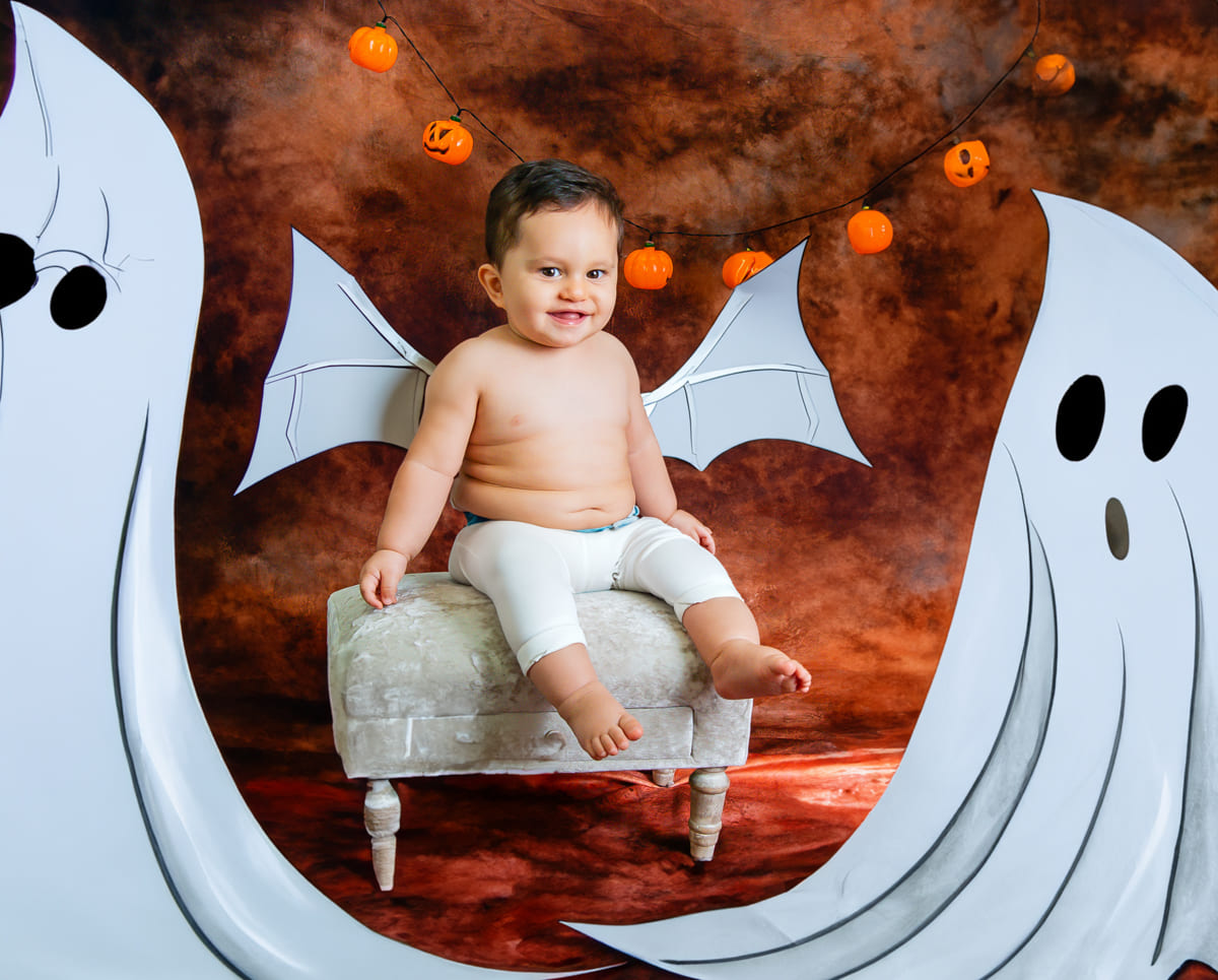 Fotos de Halloween para niños felices