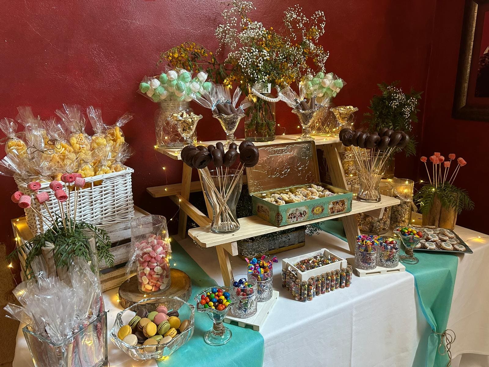 Mesa de chuches para comunión: ideas originales