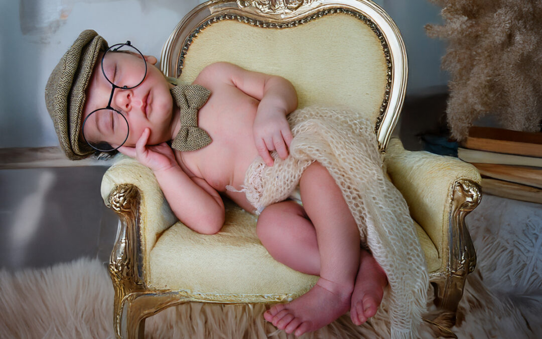 Newborn inspirado en Benjamin Button: magia y ternura